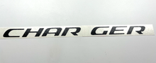 Load image into Gallery viewer, Flat Black Charger Trunk Lettering Overlay Decal For 2015-2023 Dodge Charger
