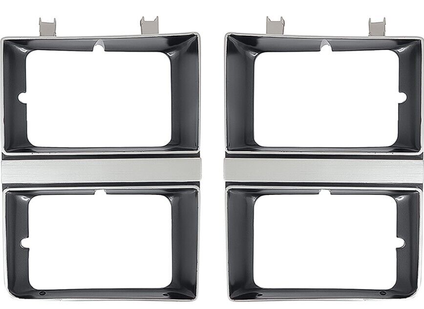 OER Dual Headlamp Bezel Set For 1983-1984 Chevy Trucks Blazer and Suburbans