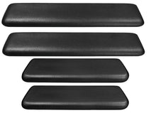 Load image into Gallery viewer, PUI Black Front and Rear Armrest Pad Set 1965-1967 GTO Lemans Chevelle Nova 442
