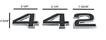 Load image into Gallery viewer, 442 Fender Emblem For 1968 Oldsmobile Cutlass 442 Models Made in the USA
