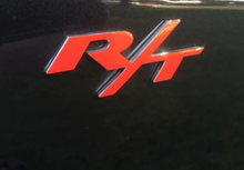 Load image into Gallery viewer, Red Rear R/T Trunk Emblem Overlay Decal For 2006-2023 Dodge Charger R/T
