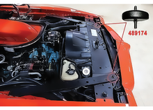 Load image into Gallery viewer, OER Solid Front Bumper Rubber Stabilizer Bushing Set For 1973 Pontiac Firebird
