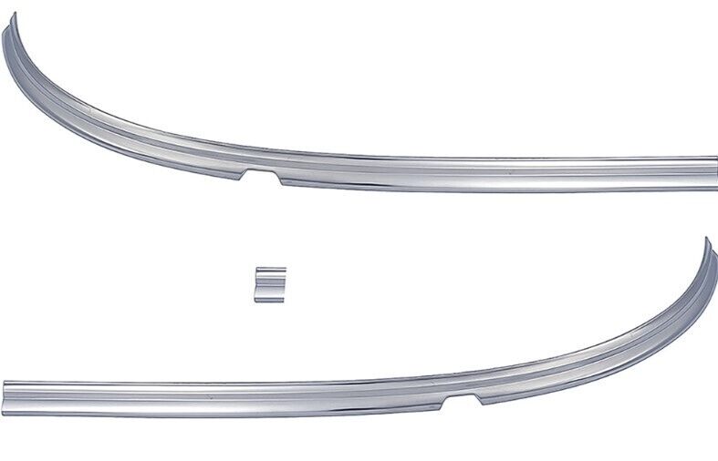 OER 3 Piece Lower Windshield Molding Set For 1957 Bel Air 210 Catalina Chieftain