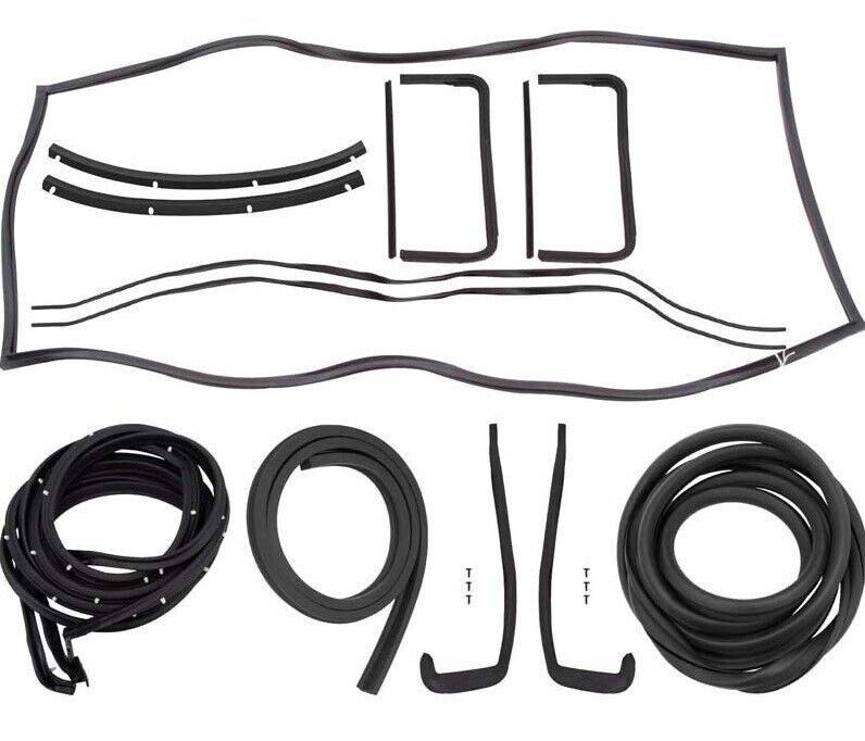 OER EPDM Rubber Weatherstrip Kit For 1957 Chevy Nomad Models