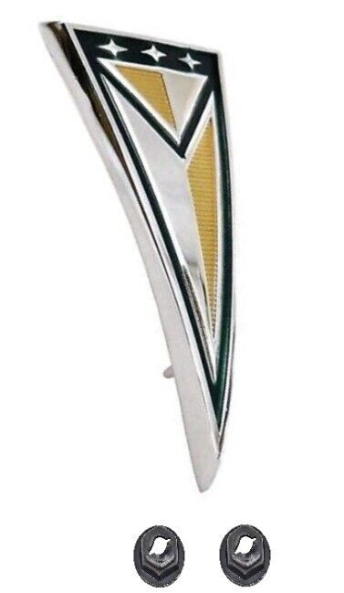 Nose Panel Arrow Emblem For 1961 Pontiac Tempest and LeMans Made in the USA