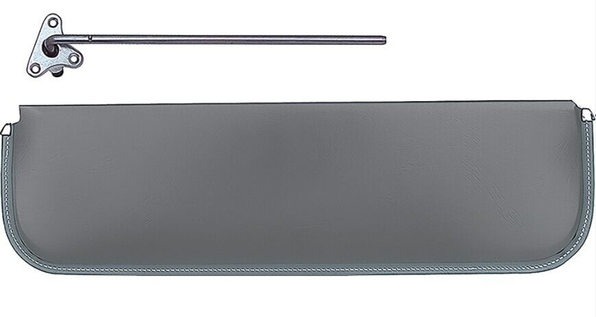 OER Left Hand Dark Gray Sun Visor With Bracket For 1947-1953 Chevy and GMC Truck