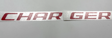 Load image into Gallery viewer, Red Charger Trunk Lettering Overlay Decal For 2006-2014 Dodge Charger
