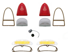 Load image into Gallery viewer, LED Tail Light Marker Light Back-Up Light Set For 1955 Chevy 150 210 &amp; Bel Air
