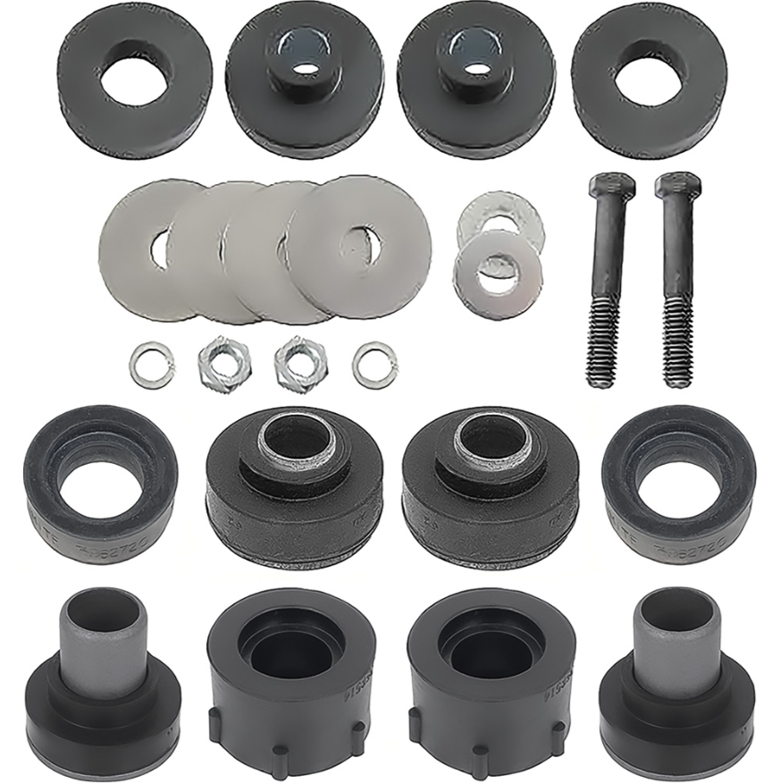OER Subframe and Radiator Support Bushing Kit For 1976 Firebird and Trans AM