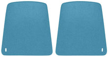 Load image into Gallery viewer, OER Medium Blue Bucket Seat Back Panel Set 1967-70 Pontiac Firebird/Chevy Camaro
