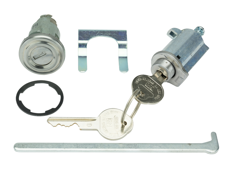 Glovebox and Trunk Lock Set For 1955-1957 Chevy Bel Air 150 and 210 Models