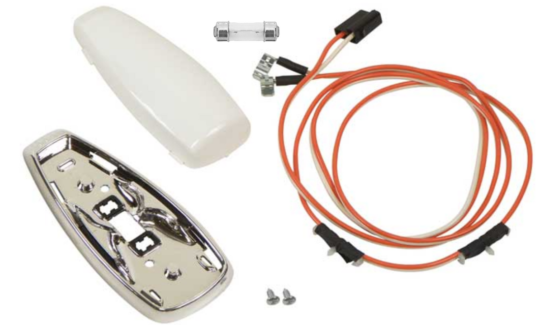 OER Dome Lens Kit with Harness For 1967-1969 Pontiac Firebird and Chevy Camaro