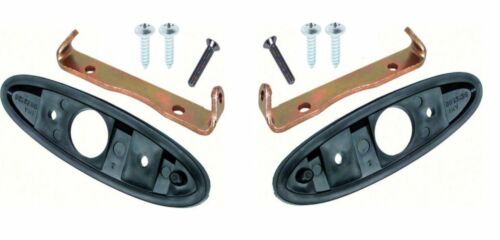 Outside Bullet Mirror Mounting Set For 1970-1981 Firebird Camaro Nova GTO 442