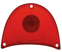 Load image into Gallery viewer, United Pacific Red Guide Script Tail Light Lens 1957 Chevy Bel Air 150 210

