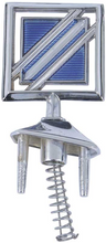 Load image into Gallery viewer, OER Diecast Zinc Hood Ornament and Base For 1984-1987 Buick Regal Limited T-Type
