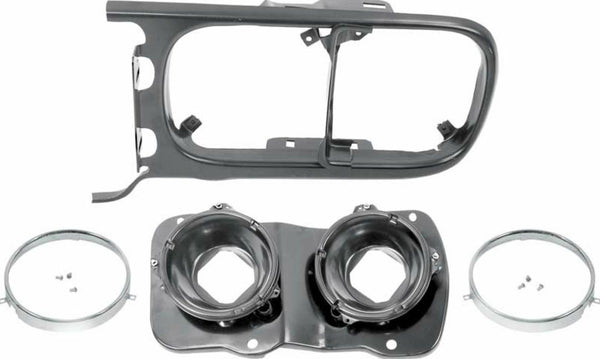 OER Left Hand Driver's Side Headlamp Mounting Set 1969 Pontiac Firebird/Trans AM