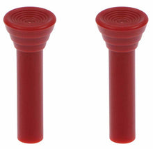Load image into Gallery viewer, OER Dark Red Color Keyed Door Lock Knob Set 1964-1966 Impala Bel Air Biscayne
