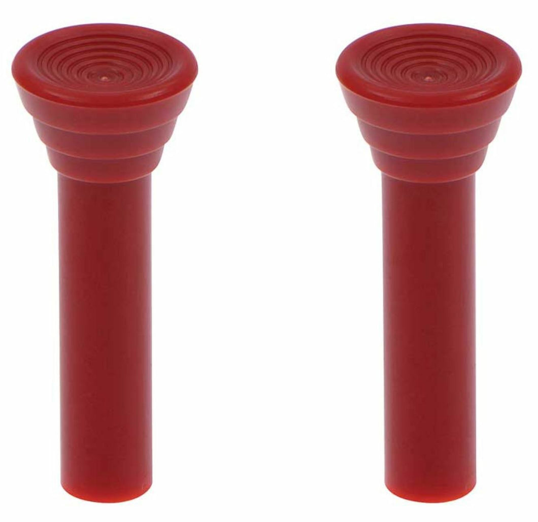 OER Dark Red Color Keyed Door Lock Knob Set 1964-1966 Impala Bel Air Biscayne