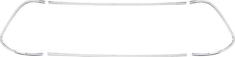 OER Windshield Molding Set With Clips For 1955-1959 Chevy and GMC Pickup Trucks