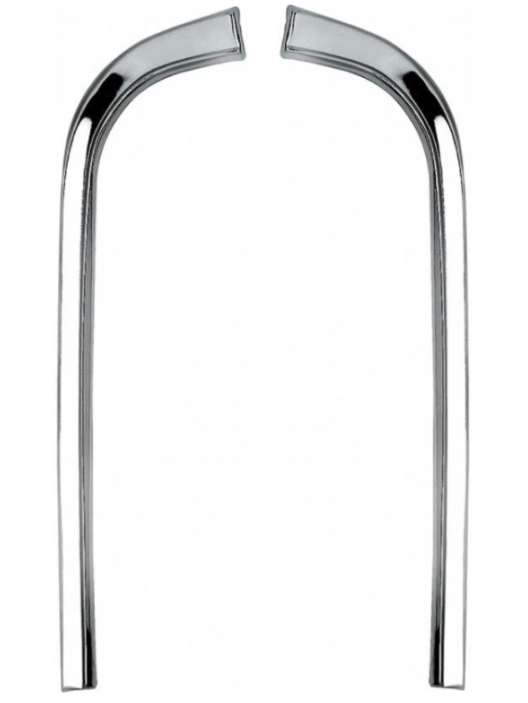 OER Left and Right Tail Light Bezel Set 1967-1968 Chevy Truck & Suburban