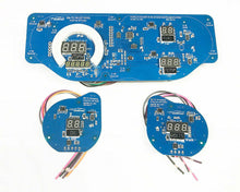 Load image into Gallery viewer, Intellitronix Green LED Digital Gauge Cluster Panel 1969-1970 Ford Mustang
