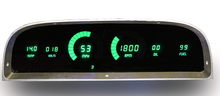 Load image into Gallery viewer, Intellitronix Green LED Digital Gauge Cluster Panel 1960-1963 Chevy Trucks
