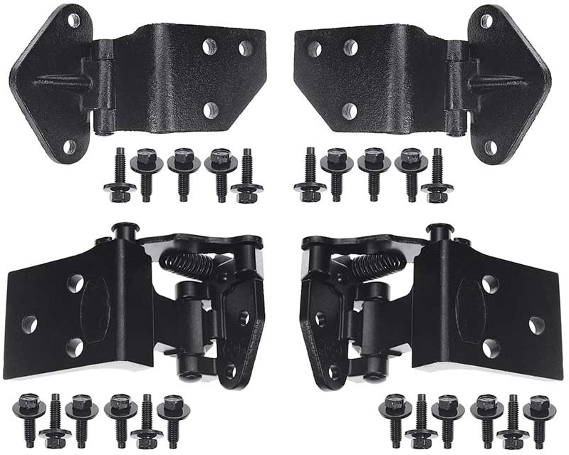 OER Complete Upper and Lower Door Hinge Set 1965-1966 Ford Mustang Shelby GT-350