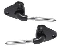 Load image into Gallery viewer, OER Black Sun Visor Support Set With T-Top 1982-1992 Firebird/Trans AM/Camaro
