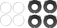 Load image into Gallery viewer, OER Headlamp Mounting Bucket and Trim Ring Set 1962-1972 GMC Pickup Trucks
