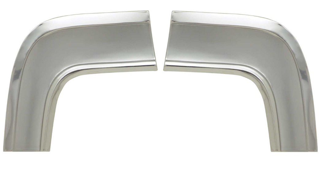 OER Rear Cove Quarter Panel Extension Molding Set For 1964 Impala and Bel Air