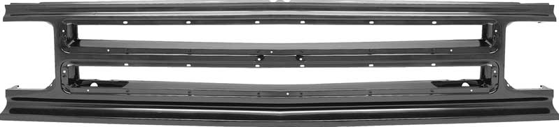 OER Paintable Front Grille Shell 1967-1968 Chevy Pickup Truck and Suburbans