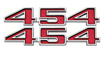 Load image into Gallery viewer, OER 454 Front Fender Emblem Set For 1970-1974 Chevelle and EL Camino Models
