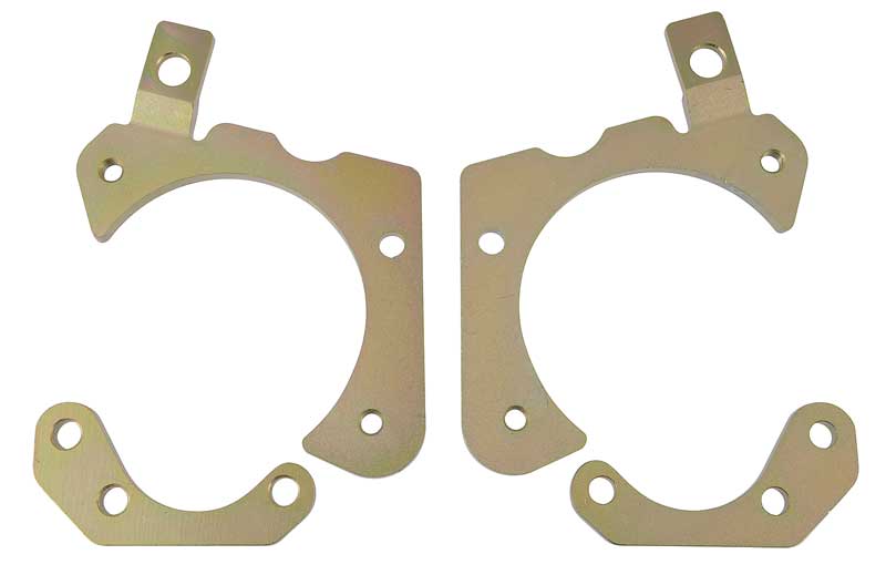 OER Disc Brake Caliper Bracket Upgrade Set 1955-1958 Chevy Impala Large Caliper