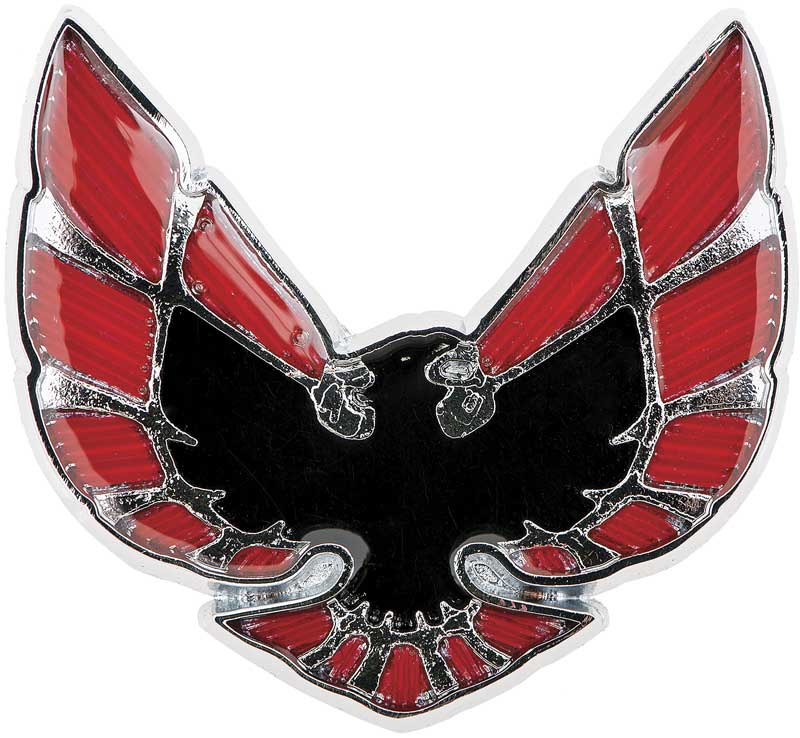 OER 1735919 1976-1979 Pontiac Firebird Roof Panel Emblem (Self Adhesive Backed)