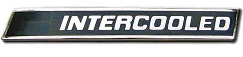 OER Intercooled Front Fender Emblem For 1986-1987 Buick Regal Grand National