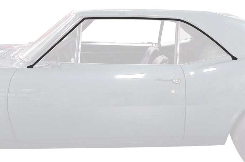 OER WS512 Coupe Original Style Latex Roof Rail Weatherstrip 1967 Firebird Camaro