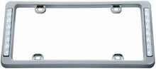 Load image into Gallery viewer, United Pacific 14 Bright White LED Backup Light Chrome License Plate Frame
