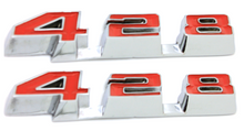 Load image into Gallery viewer, 428 Rocker Panel Emblem Set For 1968-1972 Pontiac GTO LeMans Tempest USA Made
