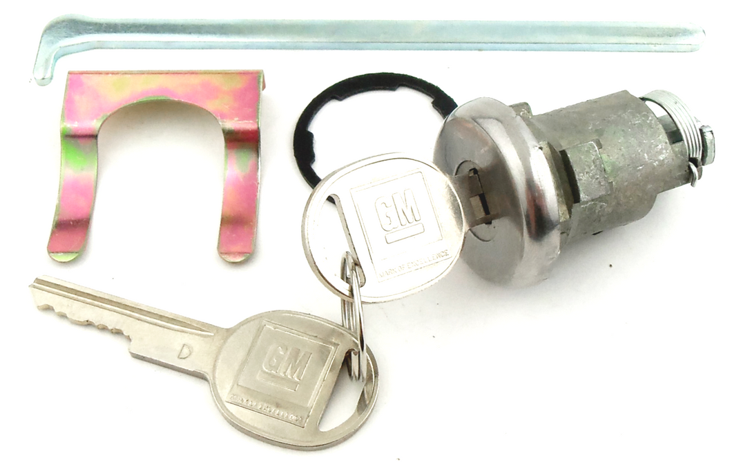 Trunk Lock Cylinder Set 1961-1964/1969-1981 Cadillac DeVille Eldorado Fleetwood