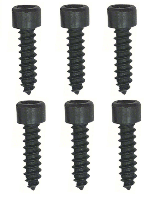 Black Oxide Dash Instrument Cluster Screw Set For 1979-1981 Camaro Models