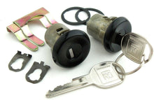 Load image into Gallery viewer, Door Lock Set With Black Caps 1986-1992 Pontiac Firebird Trans AM &amp; Chevy Camaro
