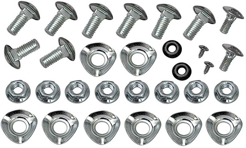 OER Front and Rear Bumper Bolt Mounting Kit 1965-1968 Mustang 1966-1977 Bronco