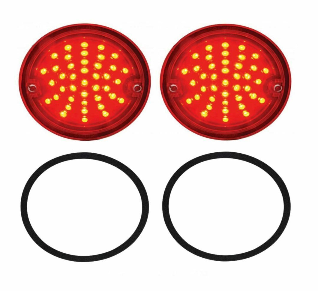 United Pacific LED Tail Light and Gasket Set 1955-1959 Chevy GMC Stepside Truck