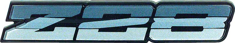 1985 Camaro Z28 Rocker Emblem Dark Blue