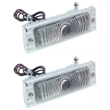 Load image into Gallery viewer, OER Clear Park Lamp Assembly Set Clear 6 Volt For 1947-1953 Chevy and GMC Truck
