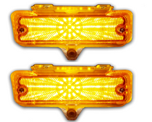Load image into Gallery viewer, DIGI-TAILS Front LED Marker Light Panel Set 1966 Chevy Chevelle Models
