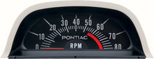 Load image into Gallery viewer, OER Hood Tachometer 5500RPM Redline For V8 Engines 1969 Pontiac Firebird GTO
