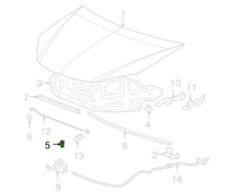 Load image into Gallery viewer, GM NOS 472450 Front Hood Adjustment Bumper 1993-2002 Firebird &amp; 1998-2002 Camaro

