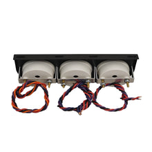 Load image into Gallery viewer, Red LED Digital Volt Temperature and Oil 3 Gauge Set With Panel and Senders
