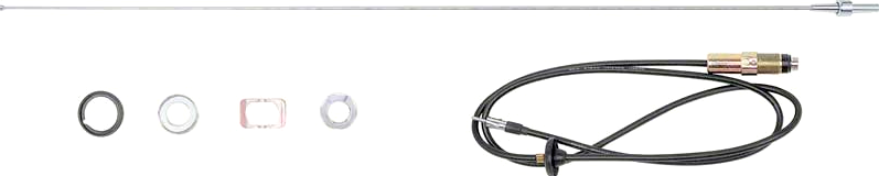 OER Front Fender AM/FM Fixed Mast Antenna Kit 1969 Nova Chevelle EL Camino